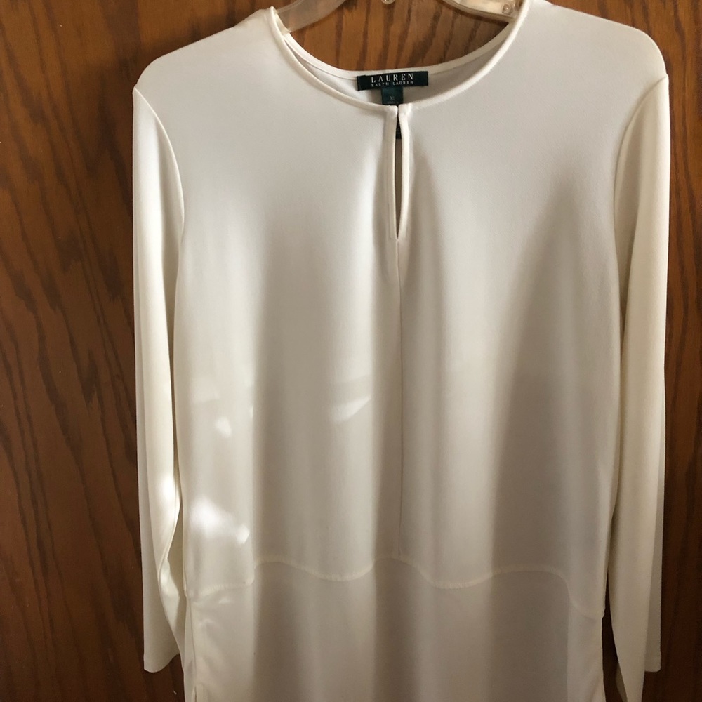 Beautiful Ralph Lauren white summer top XL.
